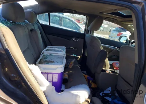 2013 Honda Civic Ex from USA, damaged, VIN 2HGFB2F87DH509888